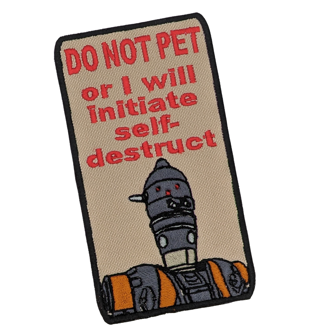 Android Do Not Pet dog patch
