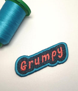 Grumpy Mood Patch