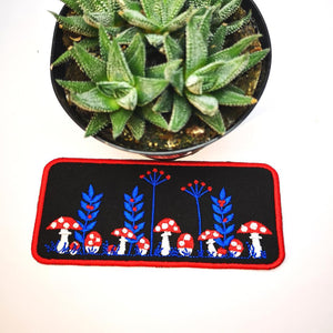 Mushrooms Nature Kawaii Patch