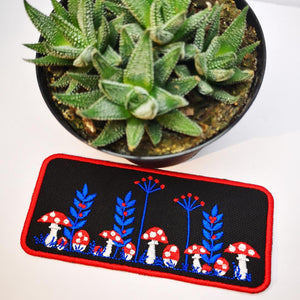 Mushrooms Nature Kawaii Patch