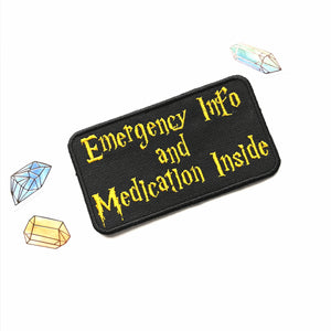 Emergency Info & Medication Inside patch