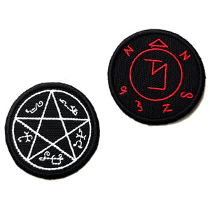Devil's Trap and Angel Sigil patches
