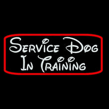 Load image into Gallery viewer, One service dog in training patch gear and vest - Can be hook and loop (male backing), sew on or iron on